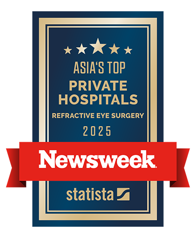 Newsweek Asia’s Top Private Hospitals 2025 - Refractive Eye Surgery