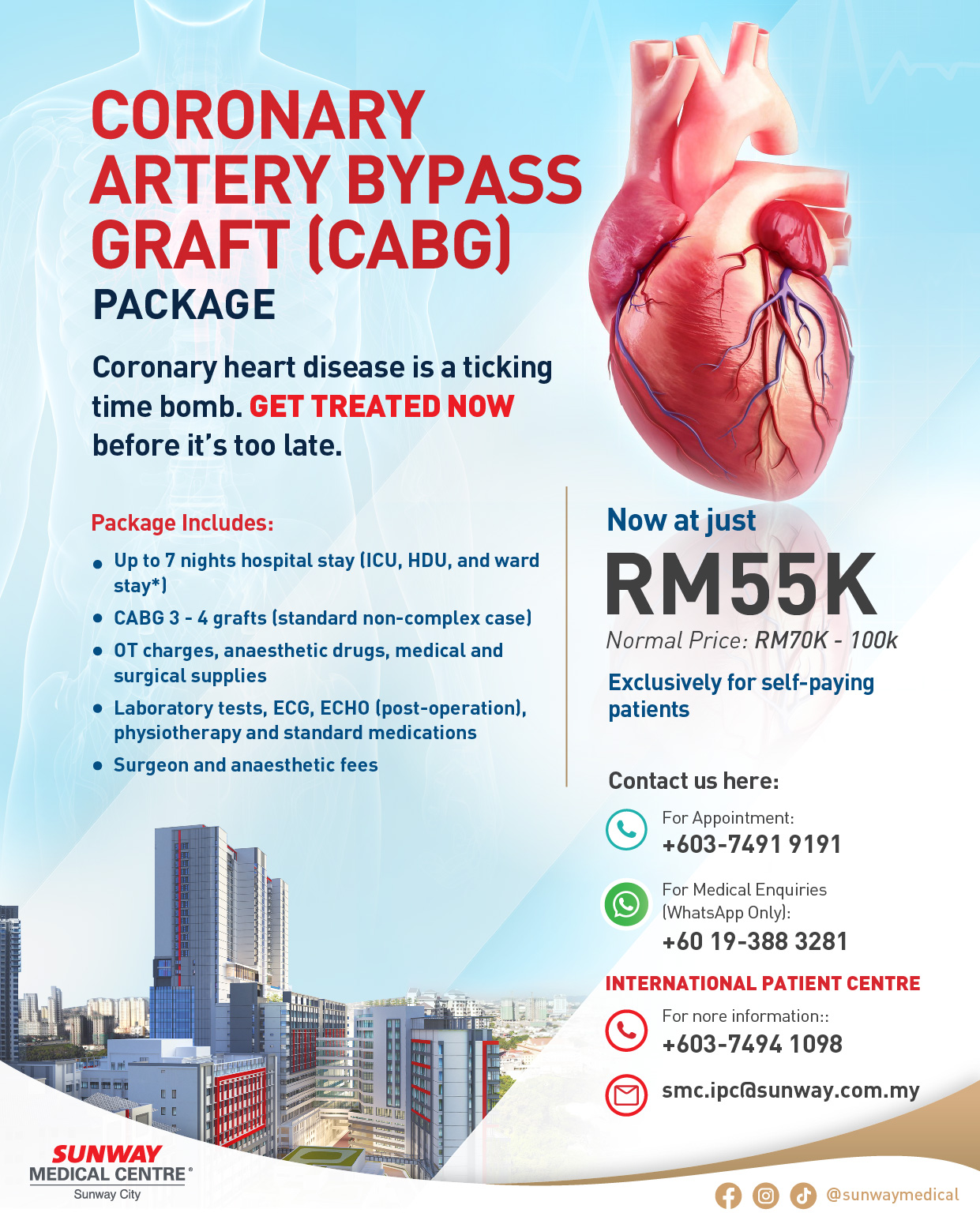 Coronary Artery Bypass Graft (CABG) Package