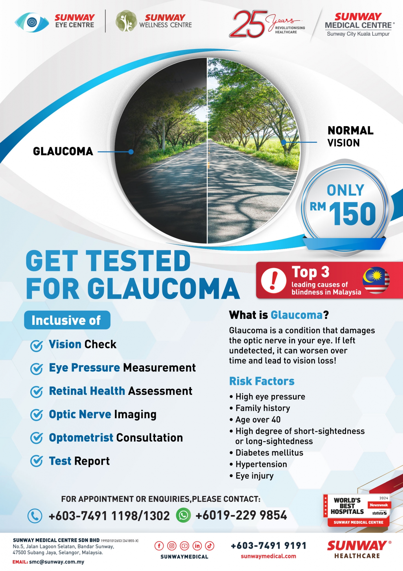 Get Tested for Glaucoma