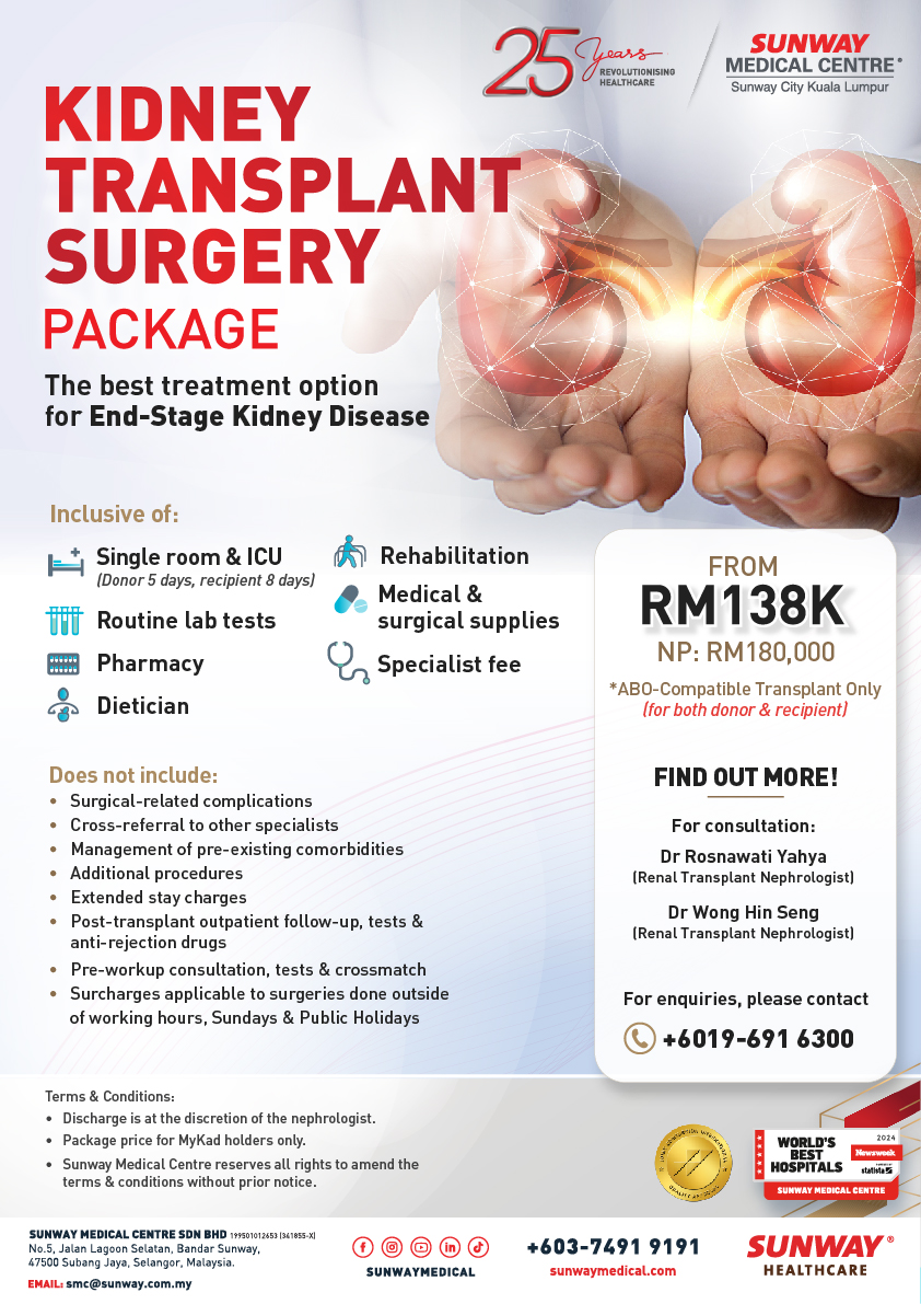 Kidney Transplant Surgery Package